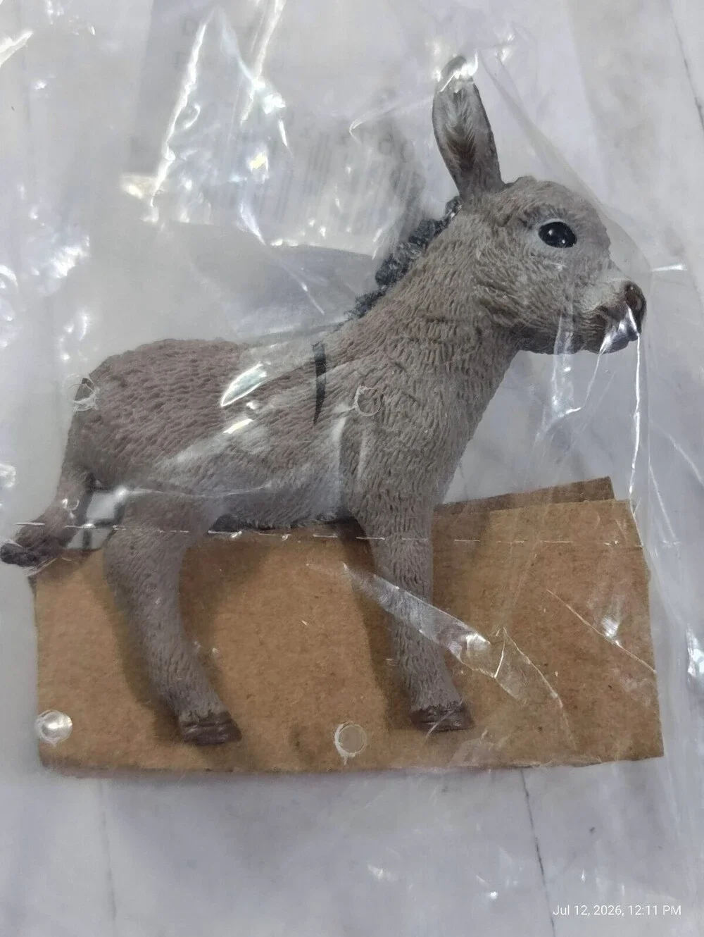 Schleich Donkey Foal Animal Figure  Brand New in original bag